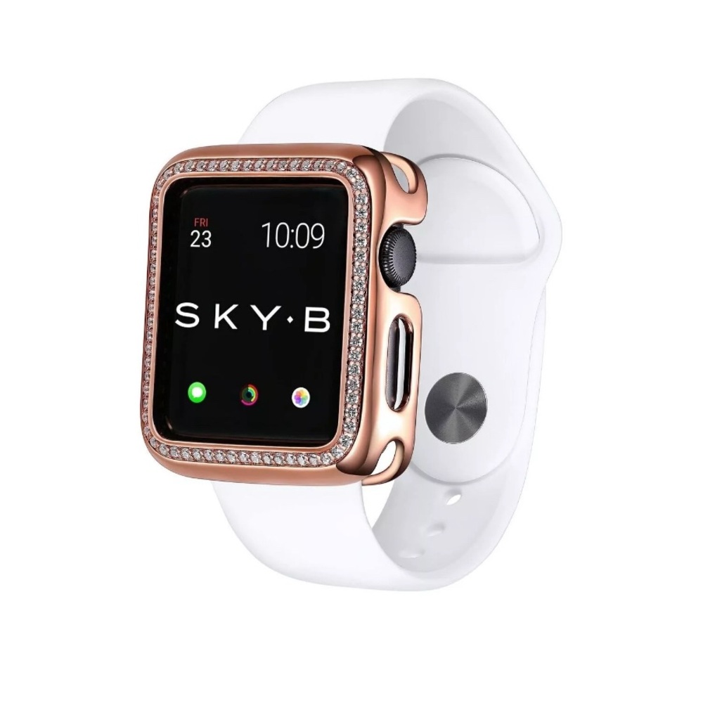 SKYB Halo ROSE GOLD Protective Jewelry Case for Apple Watch Series 1, 2, 3 38MM